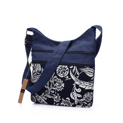 Cotton Fabric Sling Bag