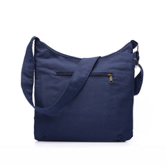 Cotton Hippie Patchwork Shoulder Bag Blue