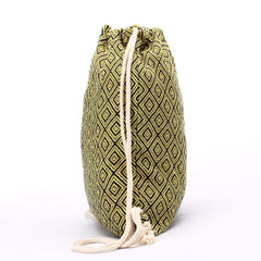 AnnaMouler Bohemian Style Women Backpack Yellow