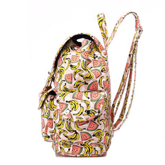 Fruit Print School Bag for Girls No 1