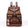 New Bohemian Chic Type Backpack Orange