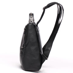 AnnaMouler Multifunctional Daypack School Bag Black