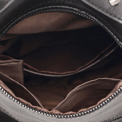 AnnaMouler Multifunctional Daypack School Bag Black