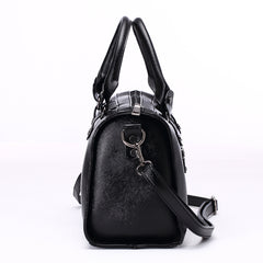 Vintage 3D Marilyn Monroe Printed Shoulder Bag Black
