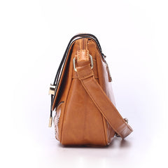 AnnaMouler Vintage Hollow Out Design Shoulder Bag Brown