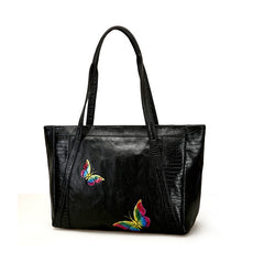 AnnaMouler Butterfly Design Casual Shoulder Bag Red