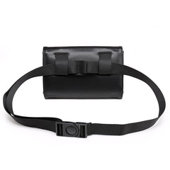 AnnaMouler PU Leather Waist Bag