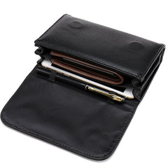 AnnaMouler PU Leather Waist Bag