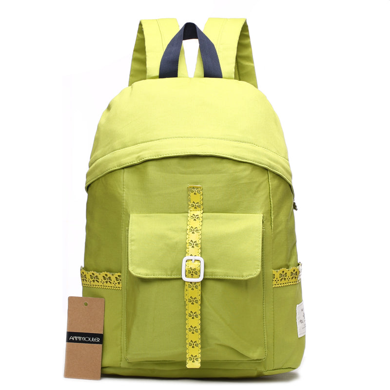 AnnaMouler Fashion Lace Backpack Green