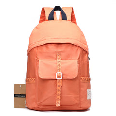 Annmouler Backpack for Women Large Capacity School Bag High Quality Canvas Rucksack Lace Laptop Backpacks Candy Color Daypack