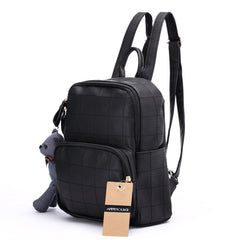 AnnaMouler High Quality Women Backpack Black