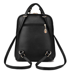 Large Capacity Women Fashion Backpack Black
